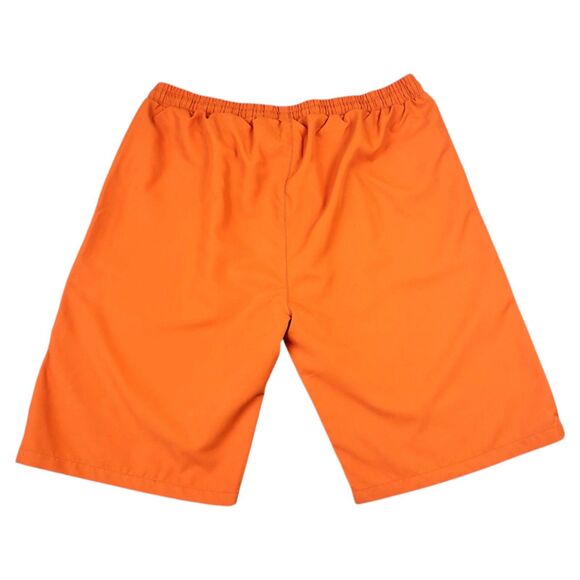 **Men’s XL Orange Drawstring Lightweight Summer Shorts Comfortable Casual Wear** - Picture 2 of 12